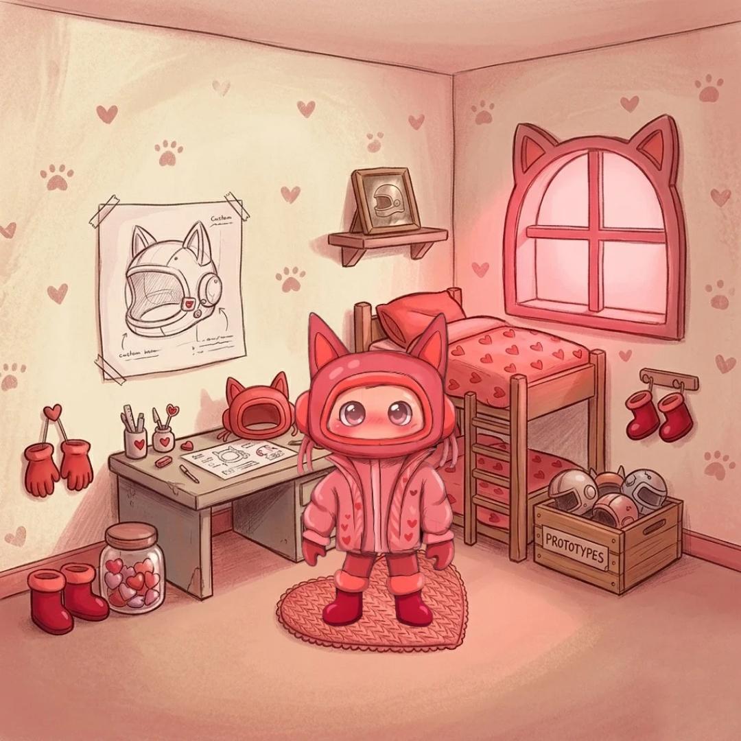 Pinky Cat  by alondramontserratespinoza@gmail.com