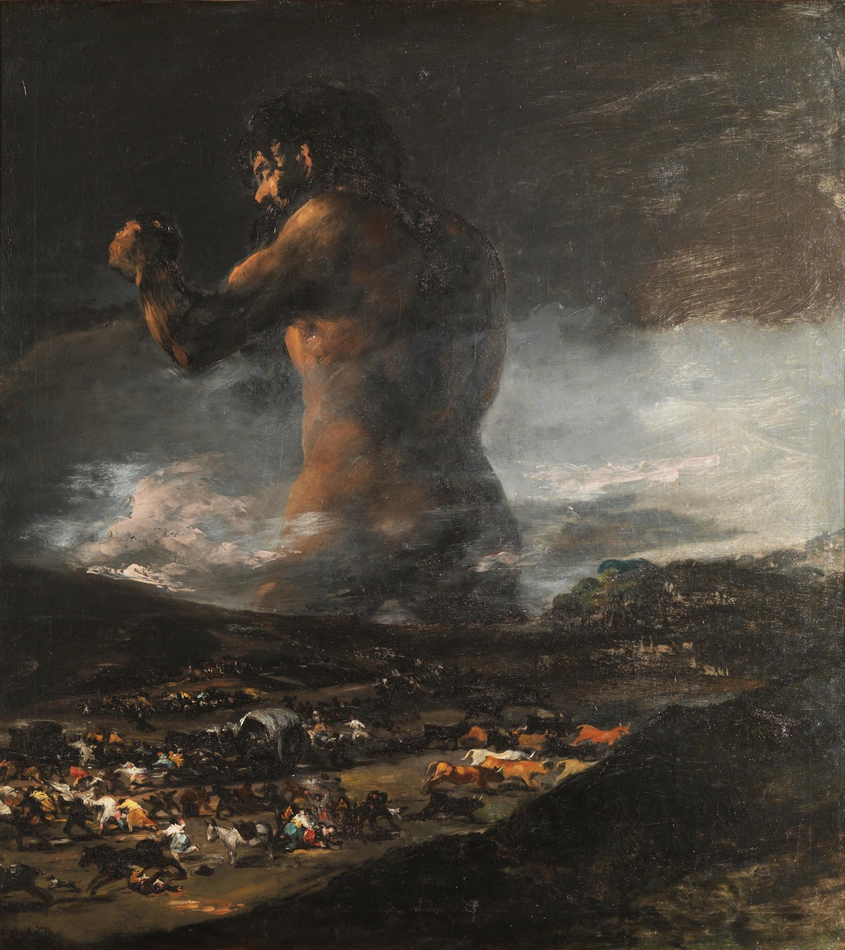 The Colossus by Francisco Goya