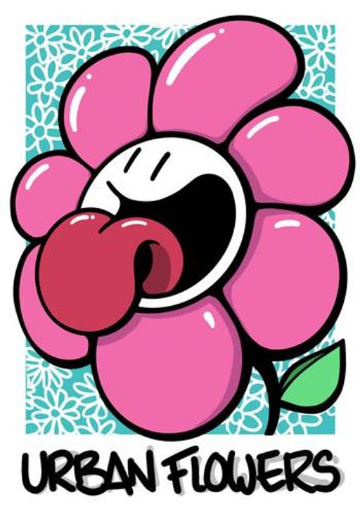 Urban Flowers - Sticker