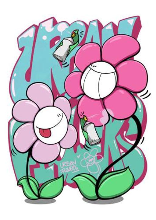 Pintando flores