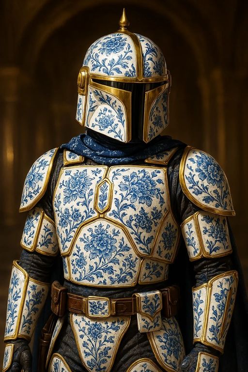 Floral Mandalorian